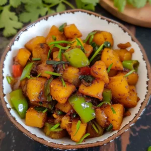 Aloo Capsicum