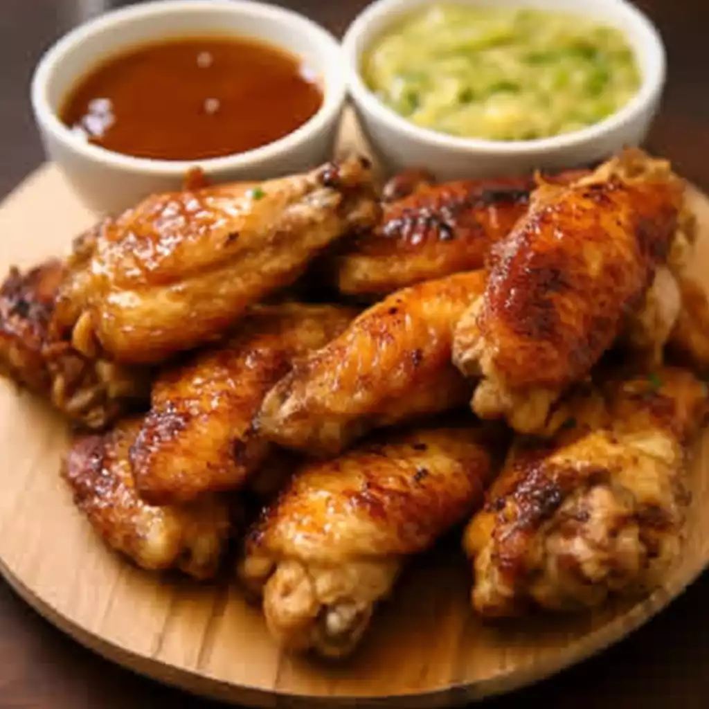 Barbecued Chicken Wings