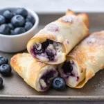 Blueberry Cheesecake Egg Roll