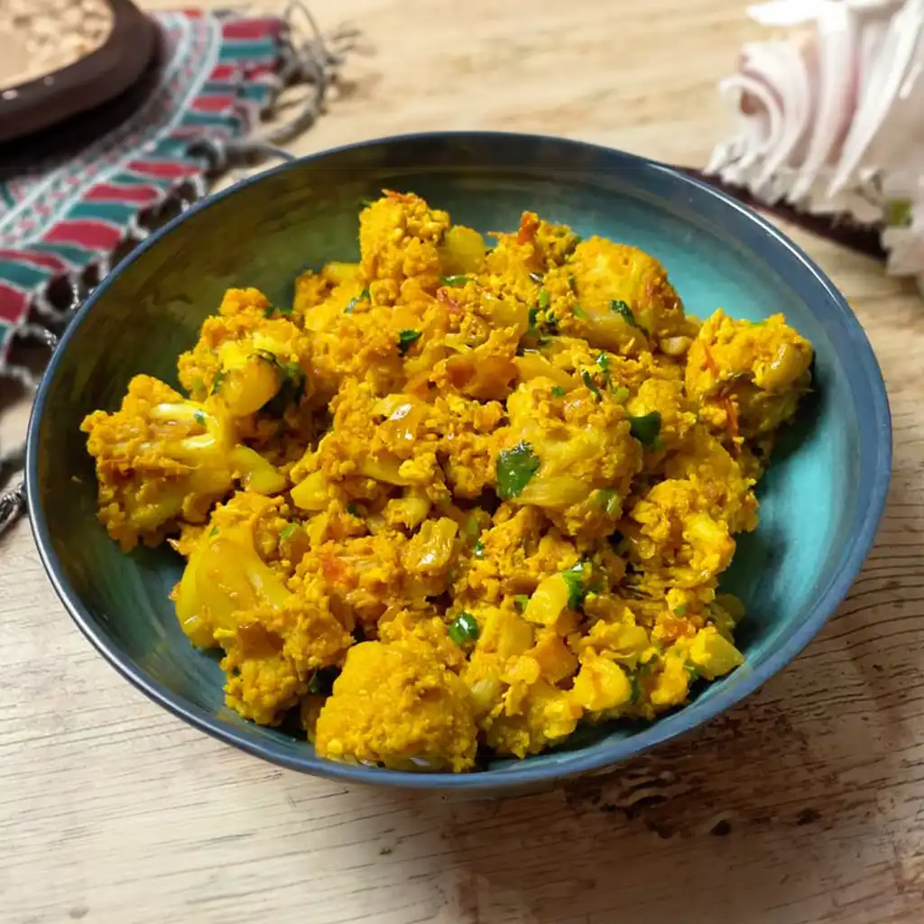 Cauliflower Egg Curry