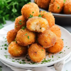 Cheesy Potato Croquettes