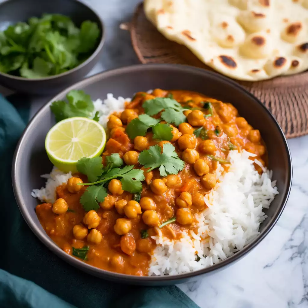 Coconut Chickpea Curry Recipe