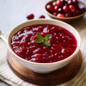 Cranberry Sauce