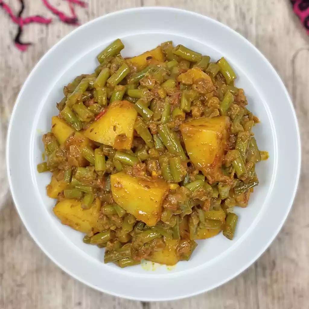 Green Beans Potato Curry