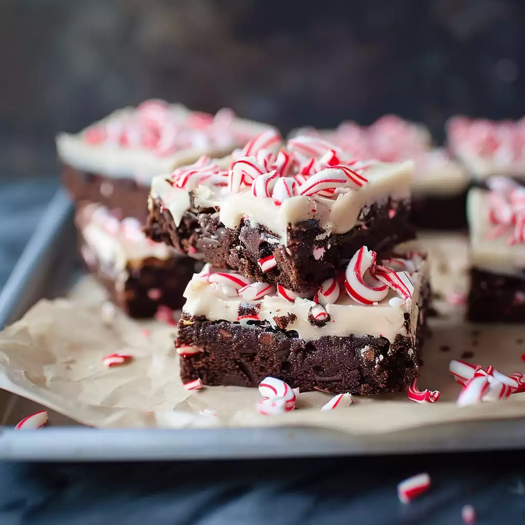 Peppermint Brownies