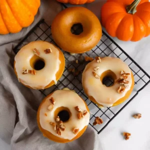 Pumpkin Doughnuts