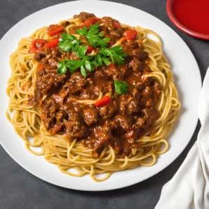 Spaghetti Bolognese