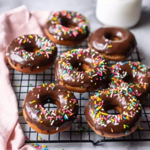 Sprinkle Doughnuts