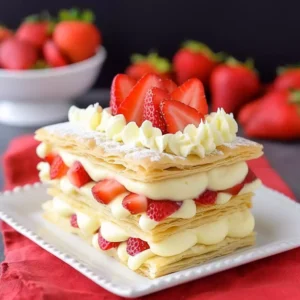 Strawberry Napolean