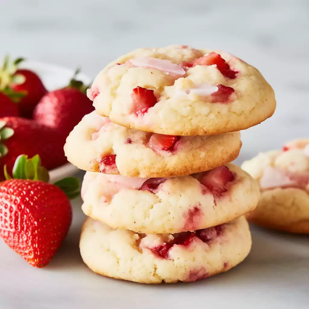 Strawberry Shortcake Cookies