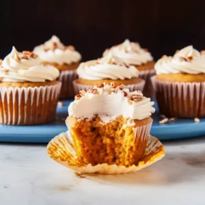 Sweet Potato Pie Cupcake