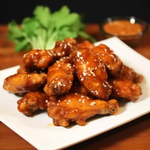 Sweet Spicy Chicken Wings