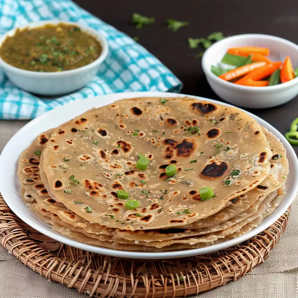 Matar Paratha