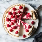 Raspberry Ripple Cheesecake