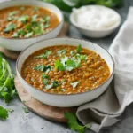 Brown Lentil Curry