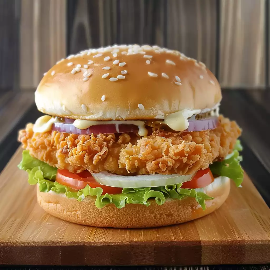 Fried Chicken Burgers