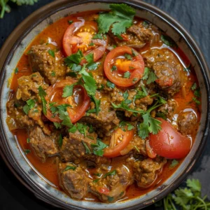 Beef Curry with Tomatoes