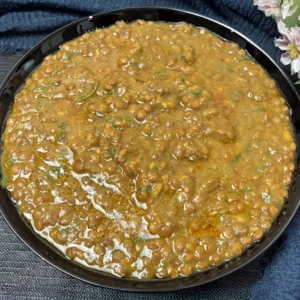 Simple Brown Lentil Curry