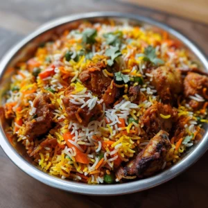 Tandoori Chicken Biryani