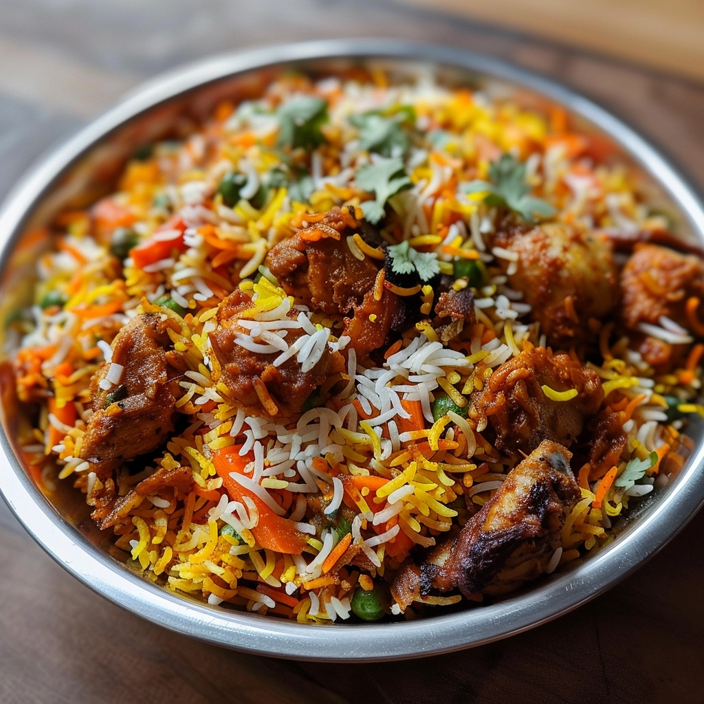 Tandoori Chicken Biryani