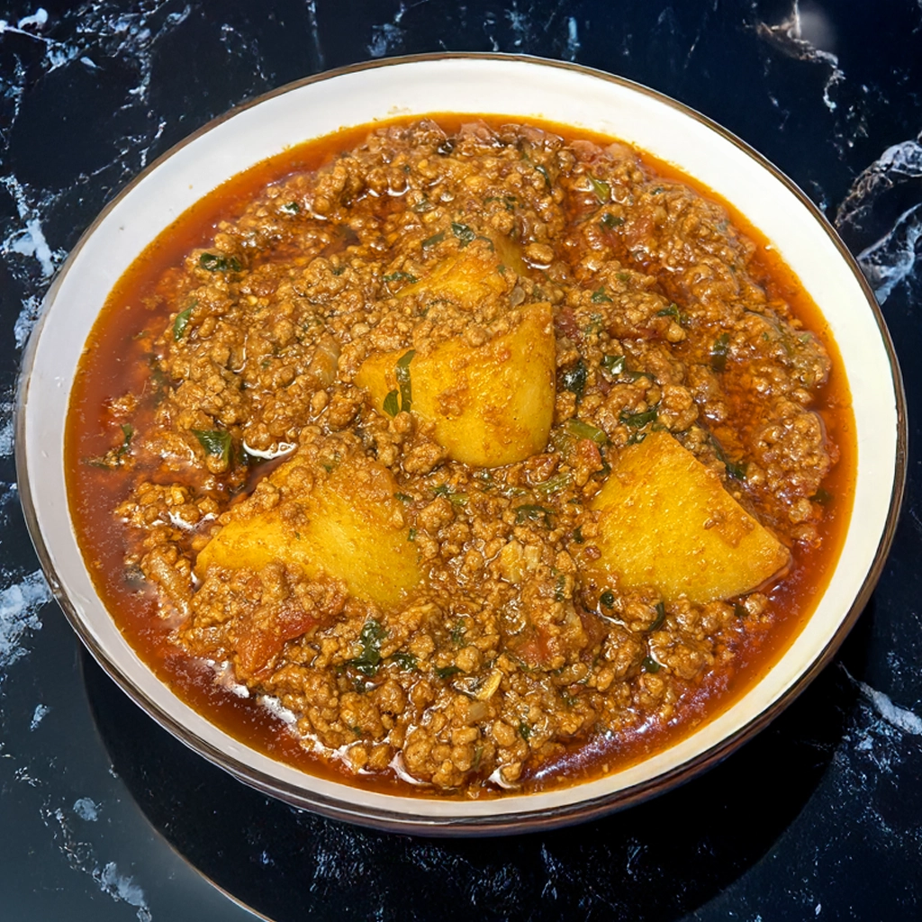 Keema Aloo Curry