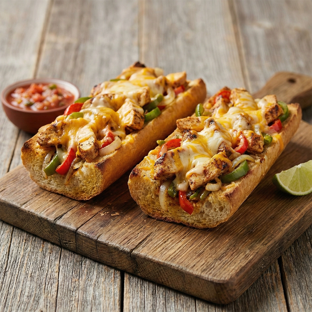 Chicken Fajita Baguette
