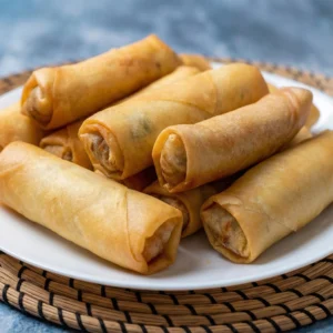 Chicken Vegetable Spring Rolls