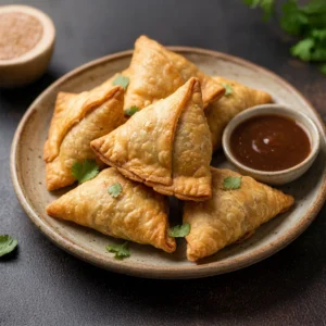 Keema Aloo Samosa