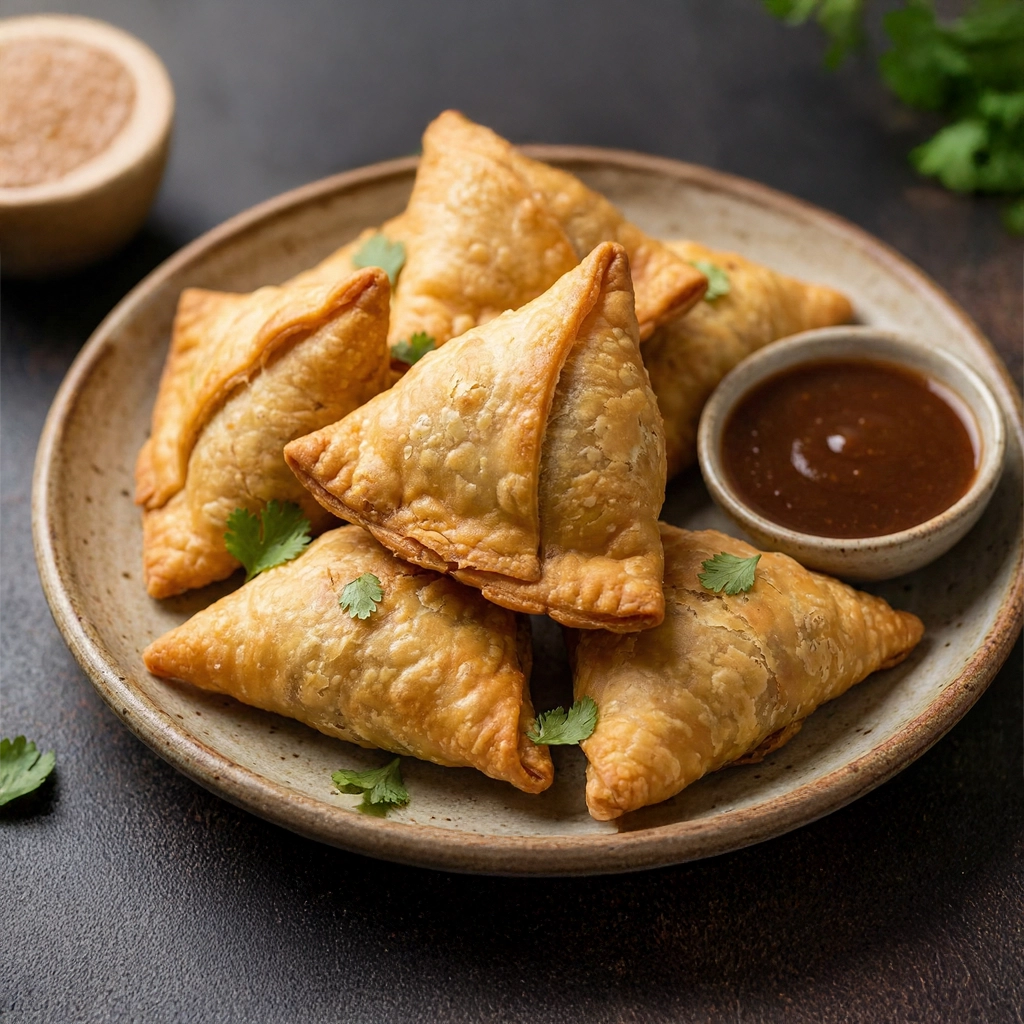 Keema Aloo Samosa