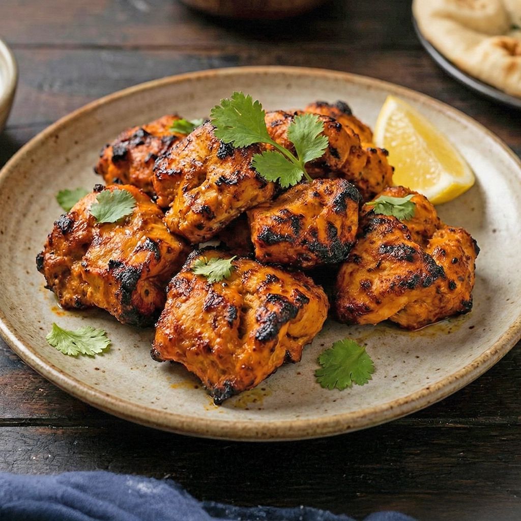 Oven Baked Chicken Tikka