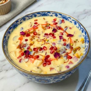 Custard Fruit Chaat