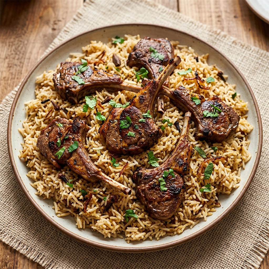 Lamb Chops Pulao