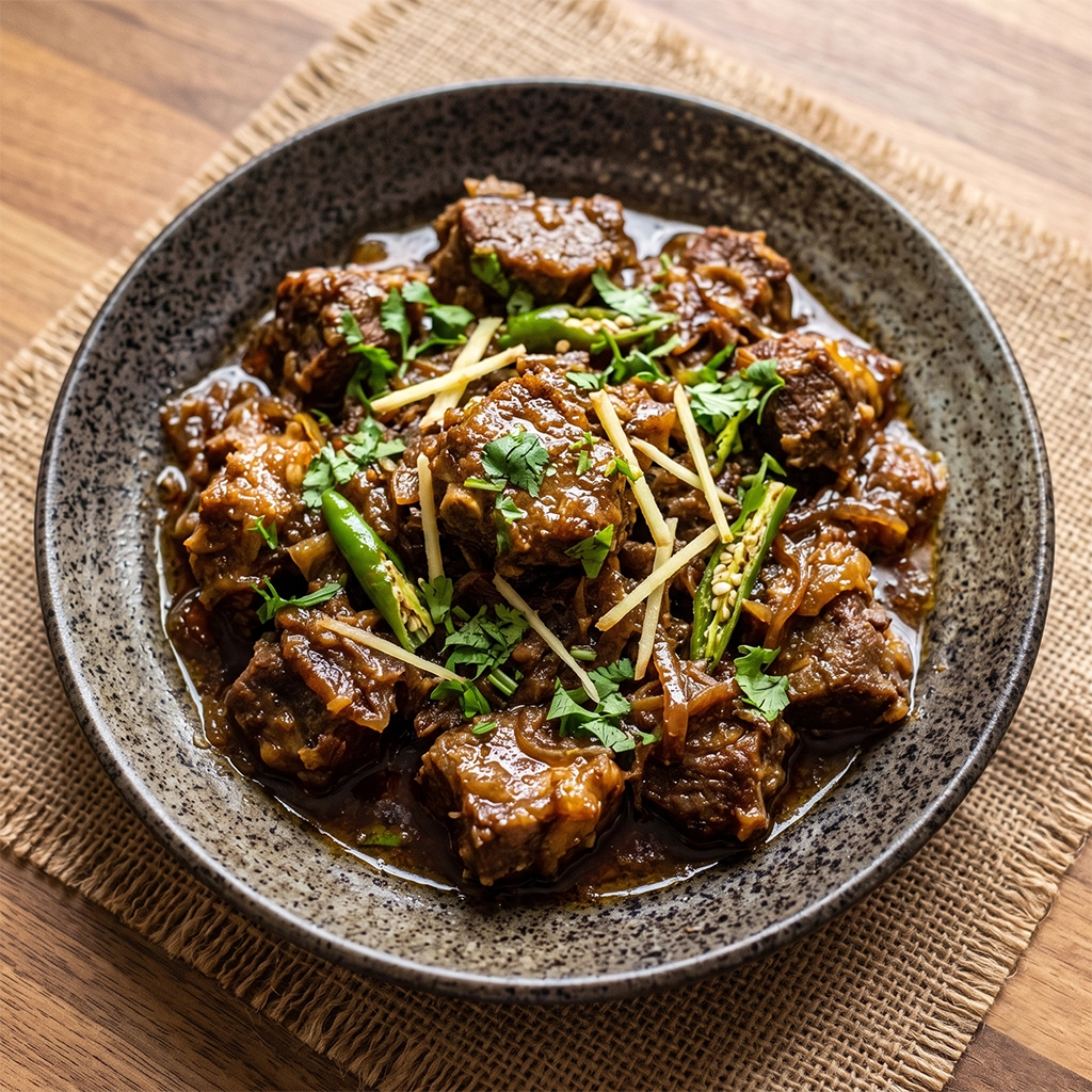 Namkeen Gosht Karahi