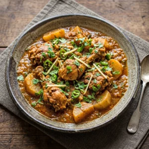Turnip Chicken Curry