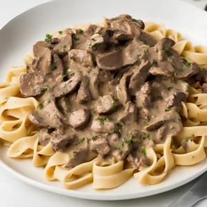 Beef Stroganoff
