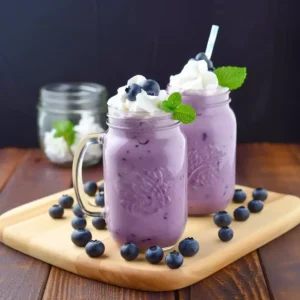 Blueberry Milkshake