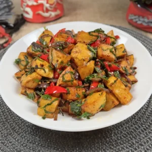 Potato and Spinach New