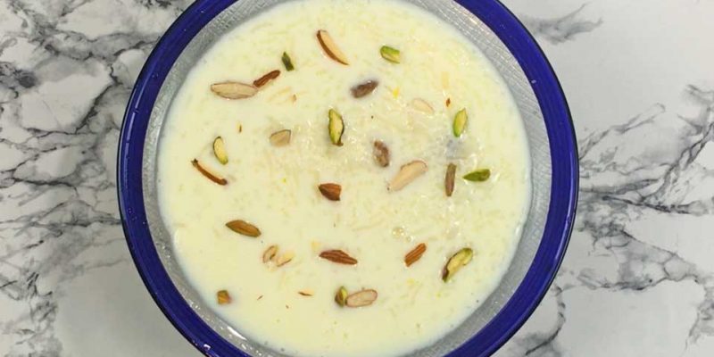 Rice Kheer Recipe - Cook with Nabeela